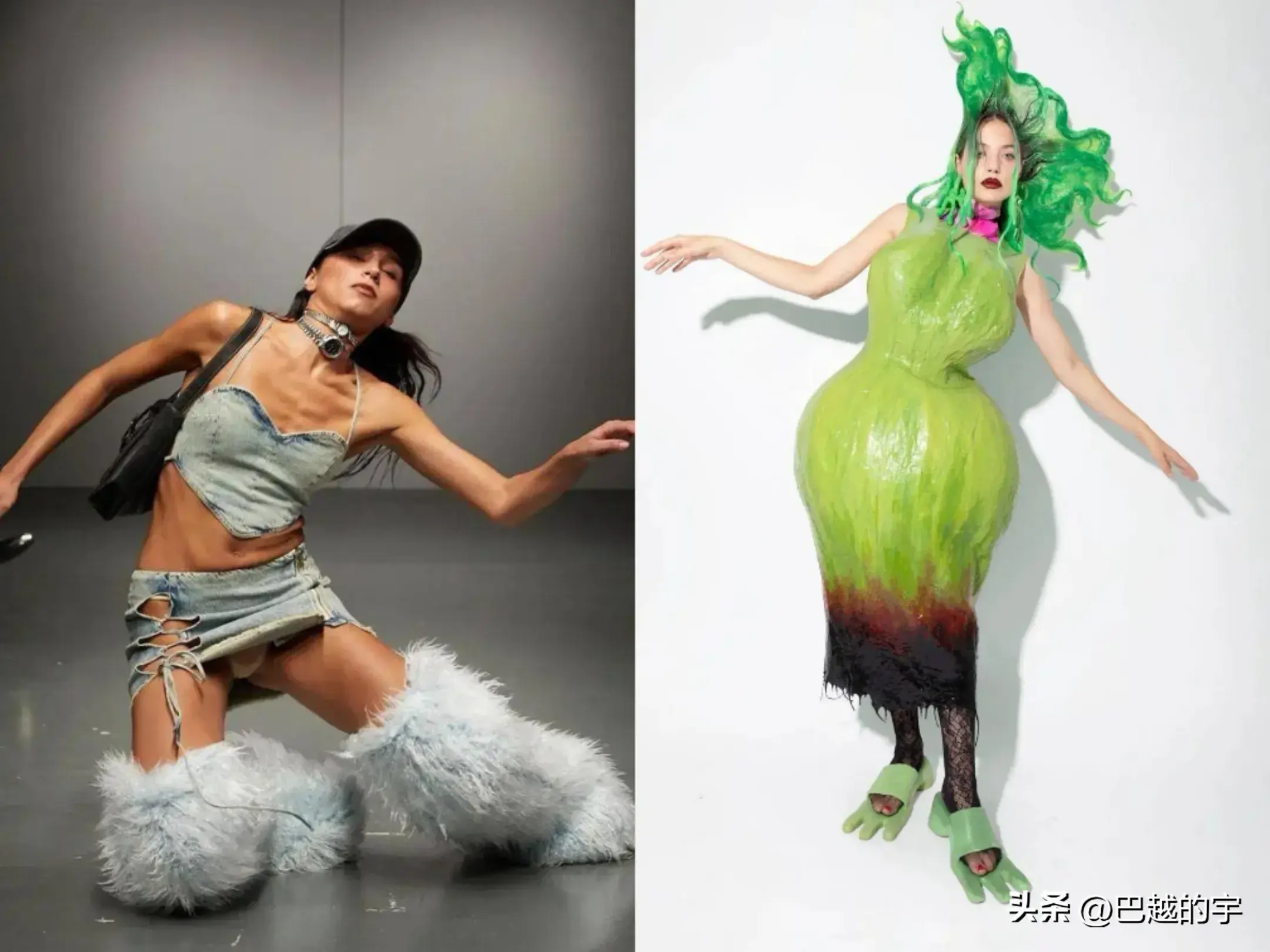外国时装秀上荒诞的一幕！是审美畸形还是时尚引领？