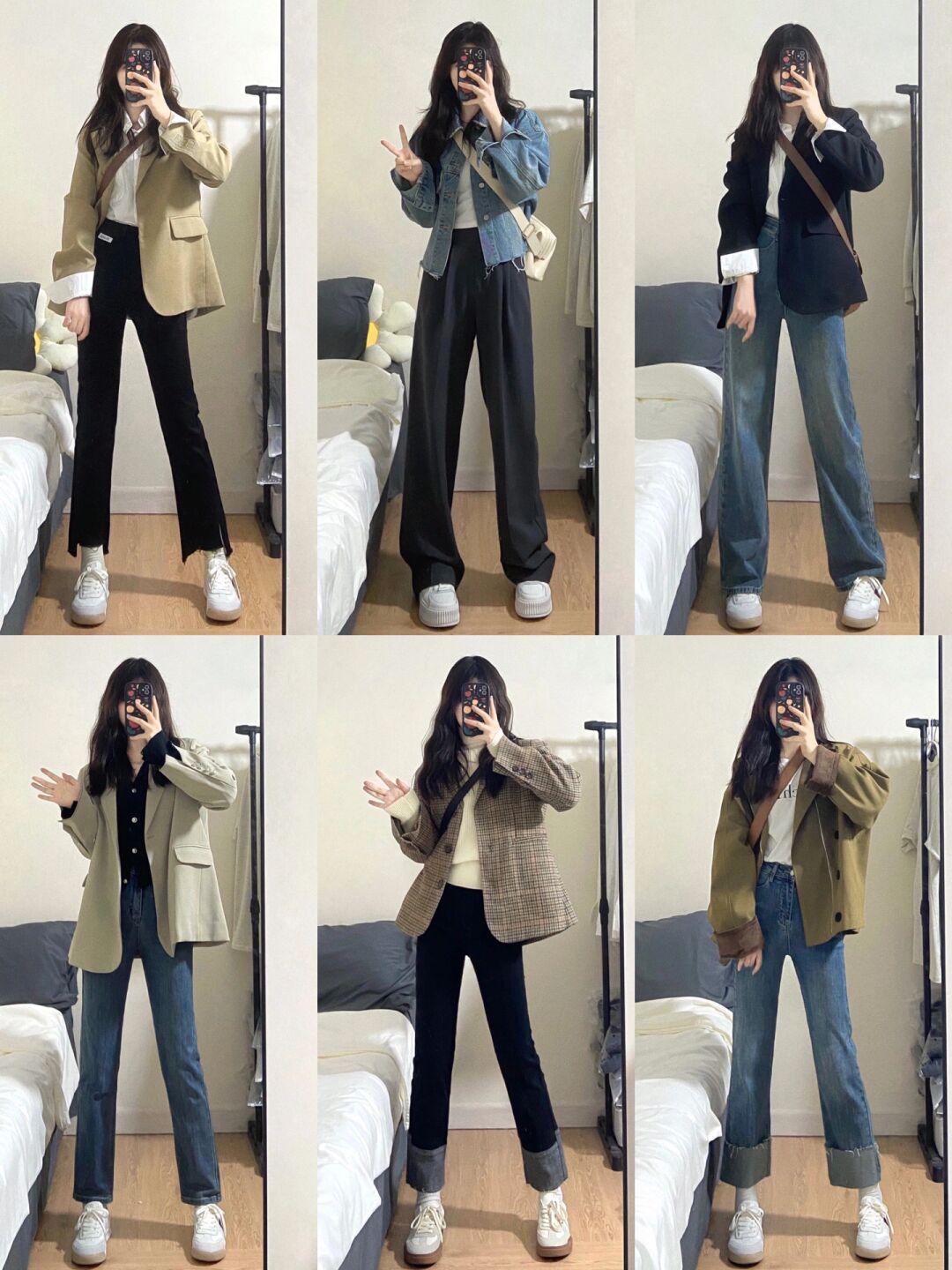 60套穿搭模板，普通人也能照抄！上学上班照着穿=气质+撩人