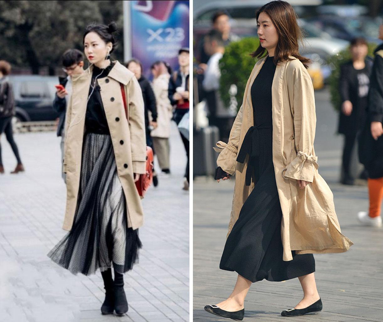 2024流行的风衣都在这里了！早春照着这么穿，谁还说你美得不高级