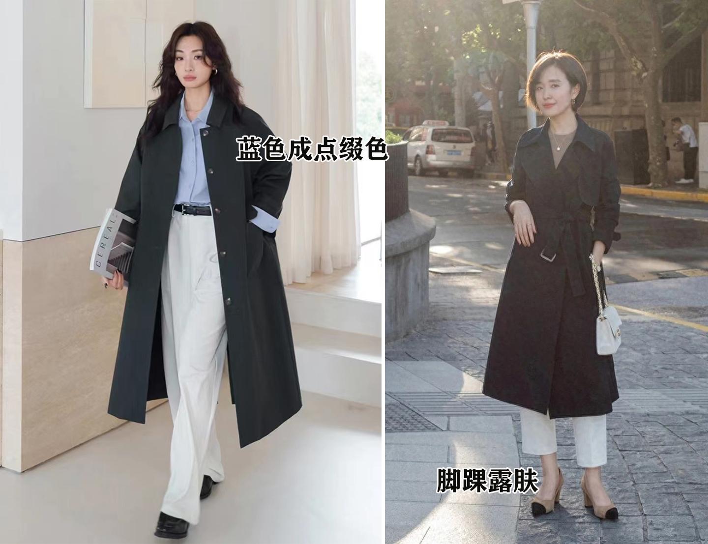 50岁女人穿风衣，要掌握“三要三不要”穿搭法则，会更优雅