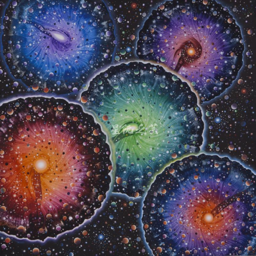 “星阮之芸·源鹿玥德——袁德华艺术作品展”在中华世纪坛开幕