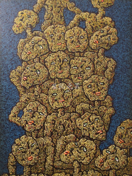 “星阮之芸·源鹿玥德——袁德华艺术作品展”在中华世纪坛开幕