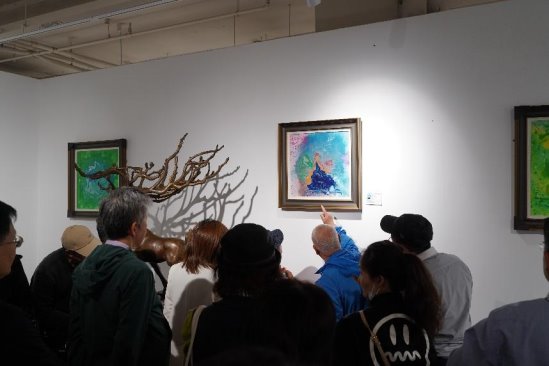 艺术家戈鲁“能量美学·宇宙星辰”作品展在京盛大开幕
