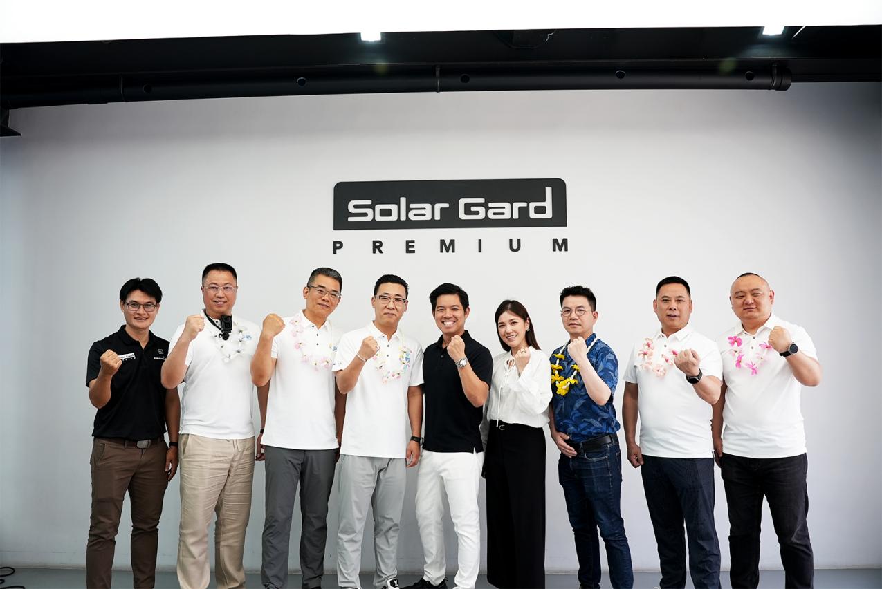 圣佳泰国之旅|圣佳中国代表团探访泰国SolarGard旗舰店