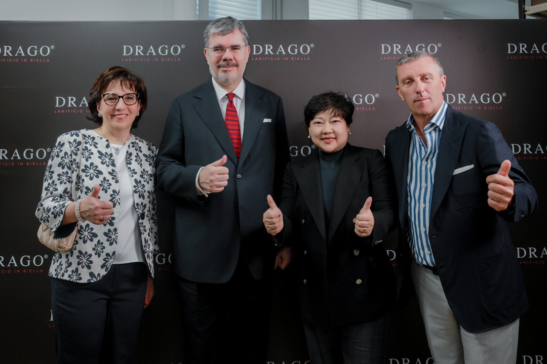 意大利家族纺织企业DRAGO 迪拉戈登陆中国 全面开启高端定制店零裁业务