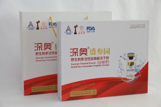 市场地位证明：蓬莱深奥，海参深加工产品全国销量第一