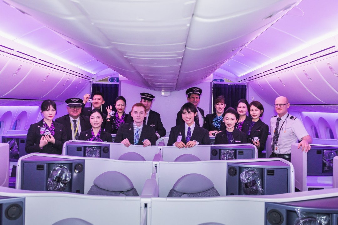 新西兰航空携手多方共促中新旅游 全新客舱亚洲首航亮相上海