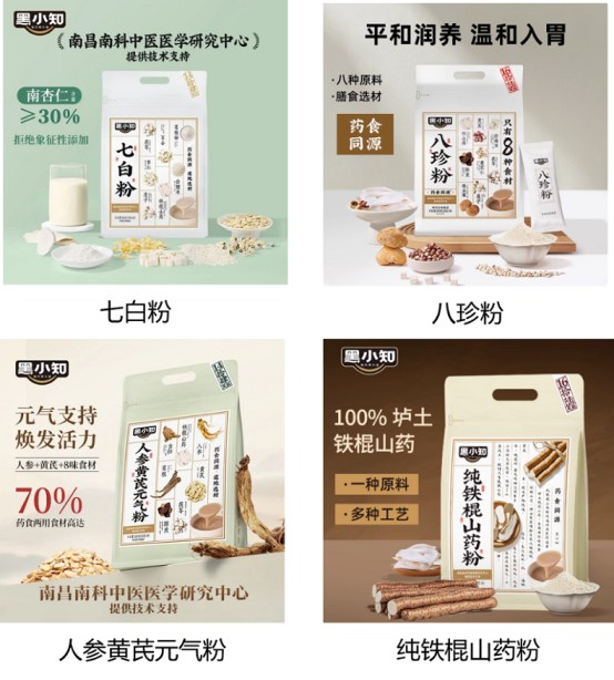 黑小知获中国药食同源谷物粉品类开创者等多项市场地位声明