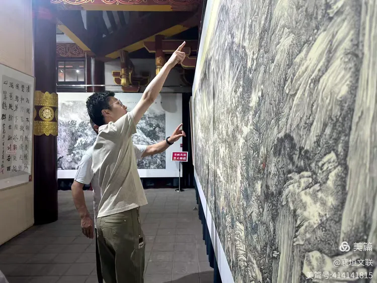和平薪火永相传 太行精神耀千秋——昌襄两地艺术交流展·襄垣站开幕