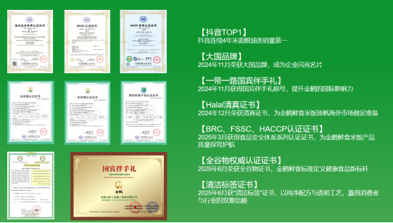 金鹤鲜食米饭荣登央视CCTV-1 领军企业开启全面鲜食新风尚