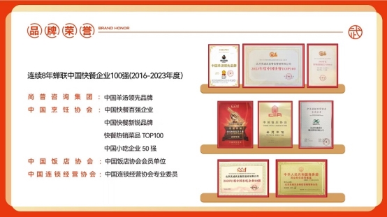 市场地位声明：武圣羊汤 中国羊汤领先品牌