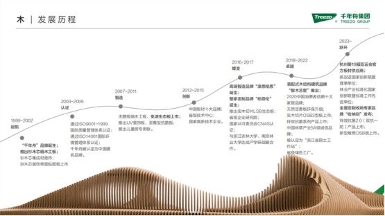 市场地位声明：千年舟 中国环保科技板材领导品牌