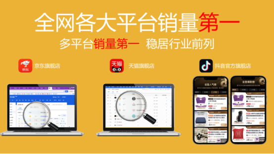 市场地位声明：思菲其，高端护腰坐姿椅销量第一
