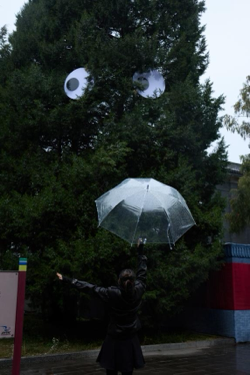 巩俐的北京一日：北海雨中漫步，生活简单纯粹