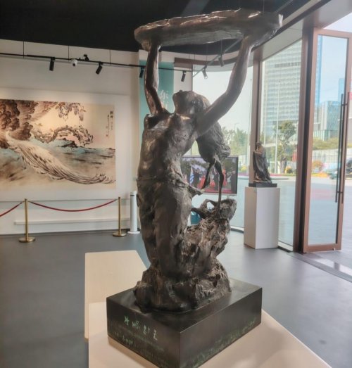 袁熙坤艺术展在穗盛大开幕，世界冠军群星共贺十五运