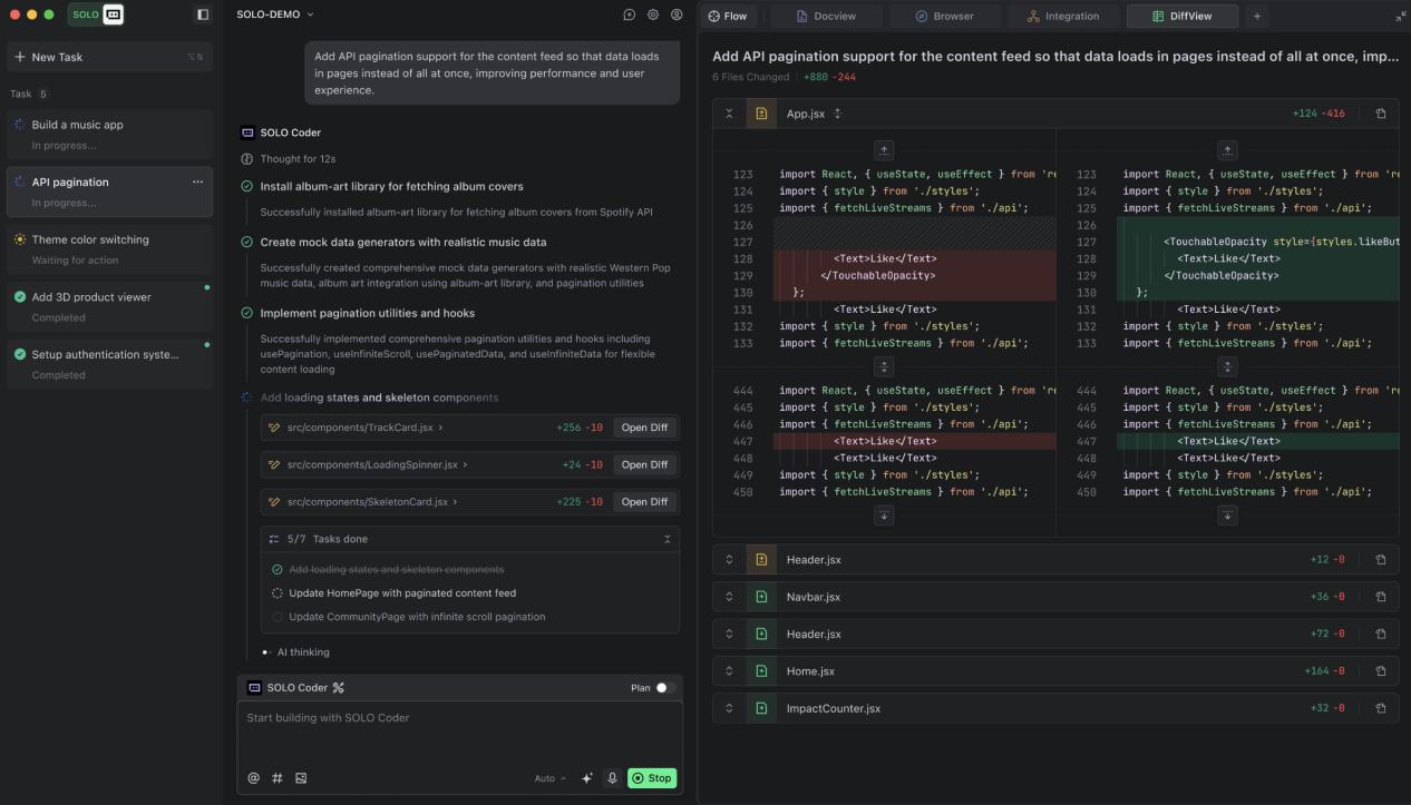 TRAE SOLO正式版全量上线，新增SOLO Coder、多任务并行、上下文压缩等核心功能